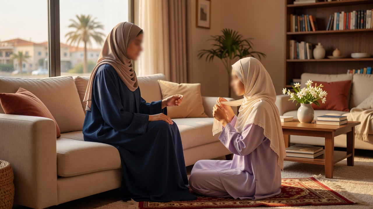 كيفية تعليم ابنتك الحجاب في سن 12 إلى 16: نصائح عملية من الأستاذة نيفين السوبكي