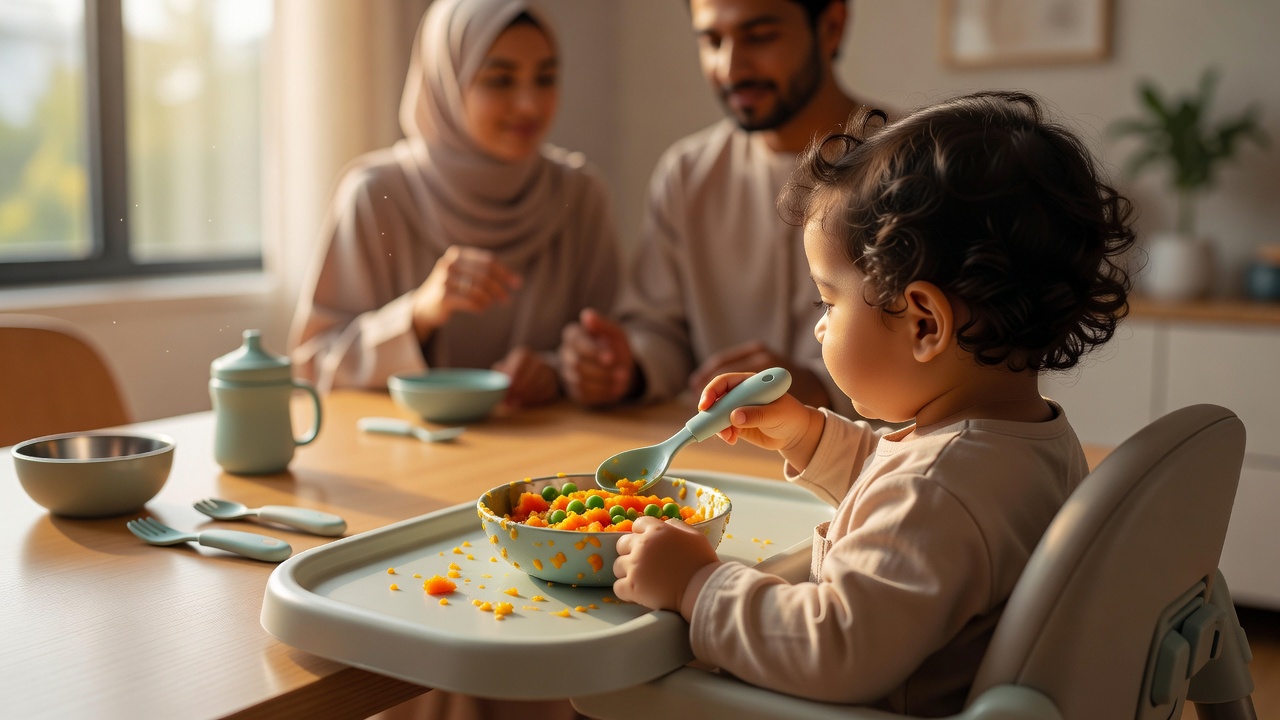 كيفية اختيار الملعقة المناسبة لمساعدة طفلك على الإطعام الذاتي بأمان وثقة