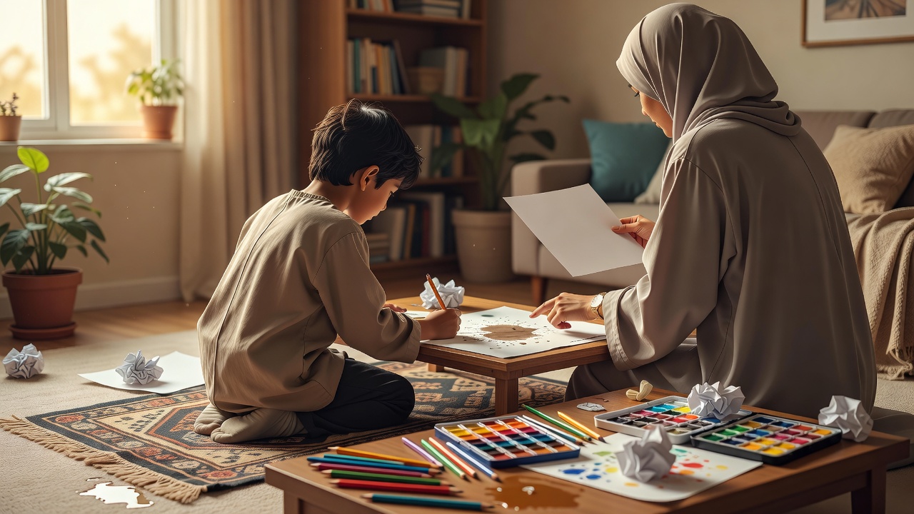كيفية تعزيز الإبداع لدى طفلك عند الخطأ: نصائح عملية للوالدين
