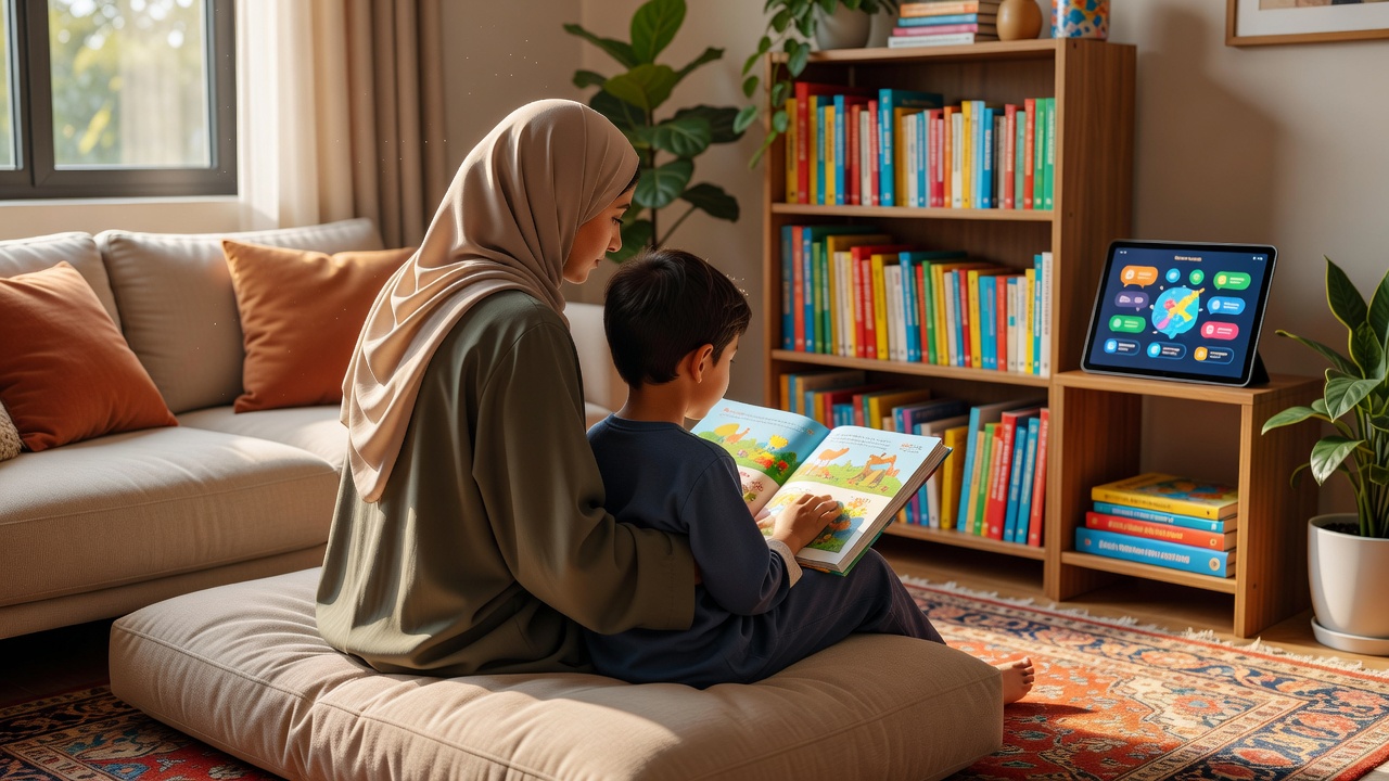 الغمر الجزئي في تعلم اللغة الثانية: دليل عملي للآباء
