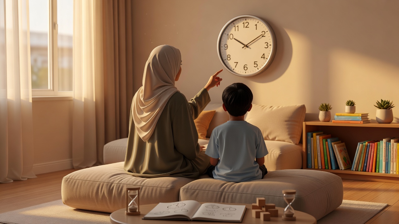 كيفية غرس فكرة الحفاظ على الوقت كعبادة لدى الأطفال لتعزيز سلوكهم الإيجابي