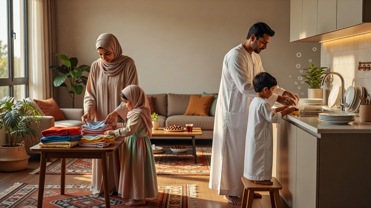 كيف تساعد أعمال المنزل أطفالك في تعزيز السلوك الإيجابي؟