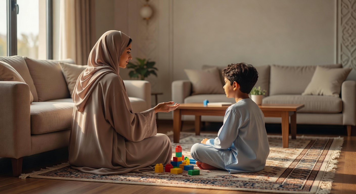 كيفية مساعدة طفلك على التحكم في انفعالاته من خلال النقاش الفعال