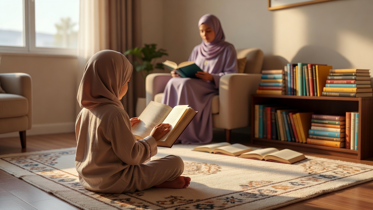 كيف يتعود طفلك على حب القراءة في بيت يحب الكتب