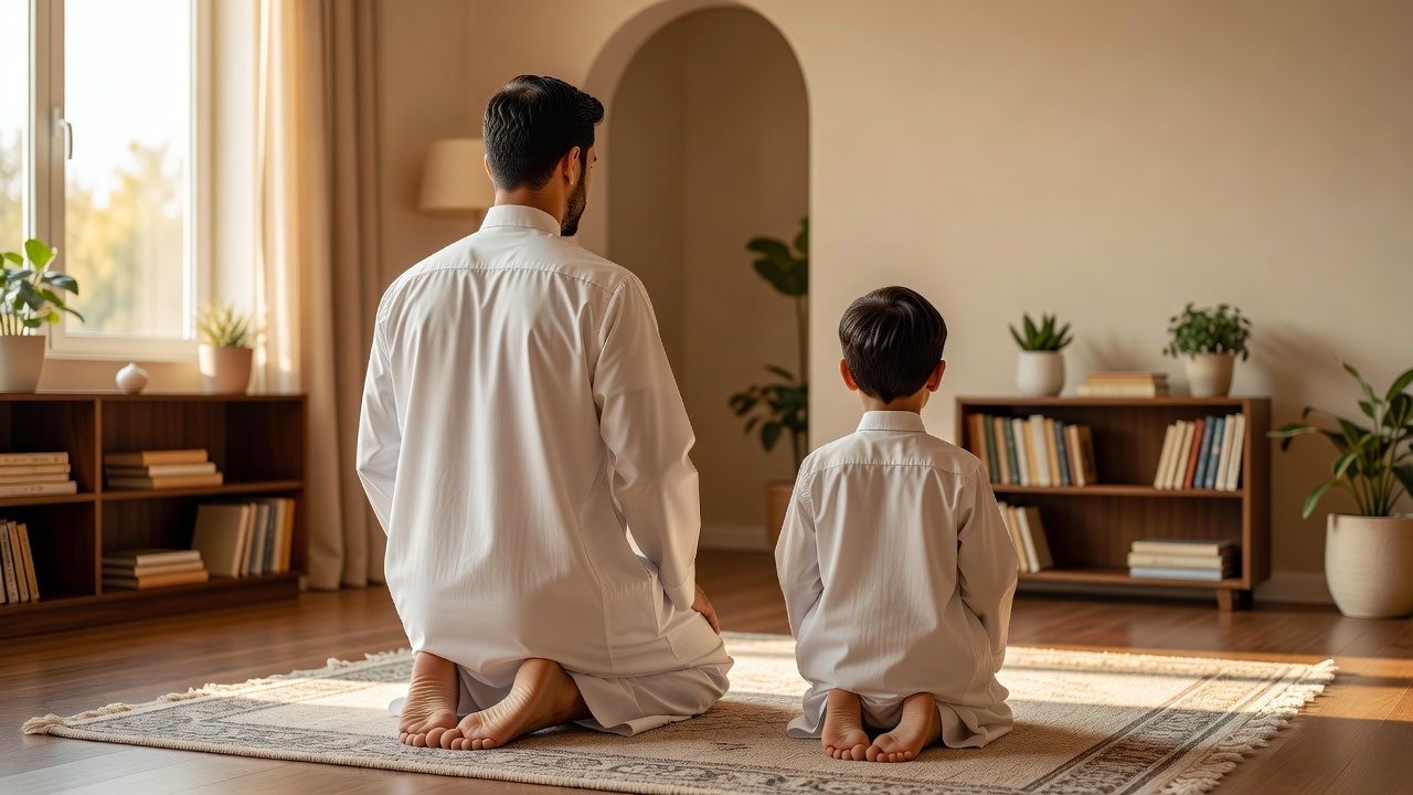 كيفية تعليم الصلاة للأطفال خطوة بخطوة