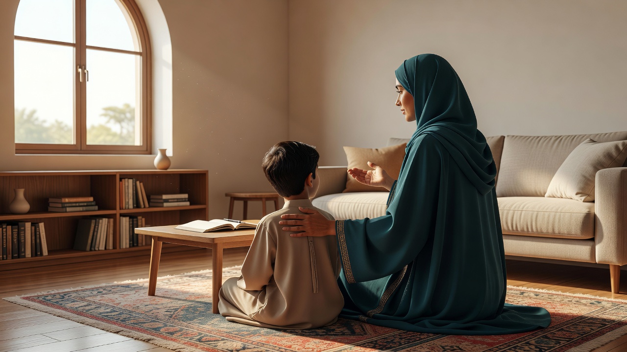 كيف تواجهين ابنكِ خطر الإباحية: حقائق أساسية للحوار التربوي الإسلامي