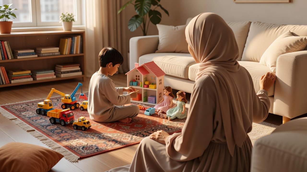 كيف تتعامل الأم مع تصرف ابنها كالبنات وتمنع الميول المخالفة