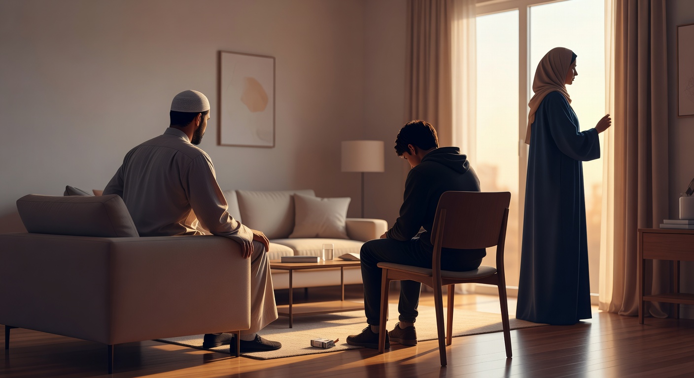 المشاكل الأسرية التي تؤدي إلى الطلاق وانحراف الأبناء نحو السلوكيات الضارة مثل التدخين