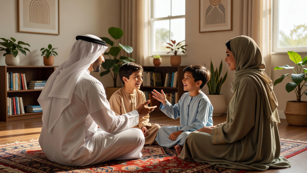 كيف يعلم الآباء أطفالهم المزاح الإسلامي الصحيح دون تطاول