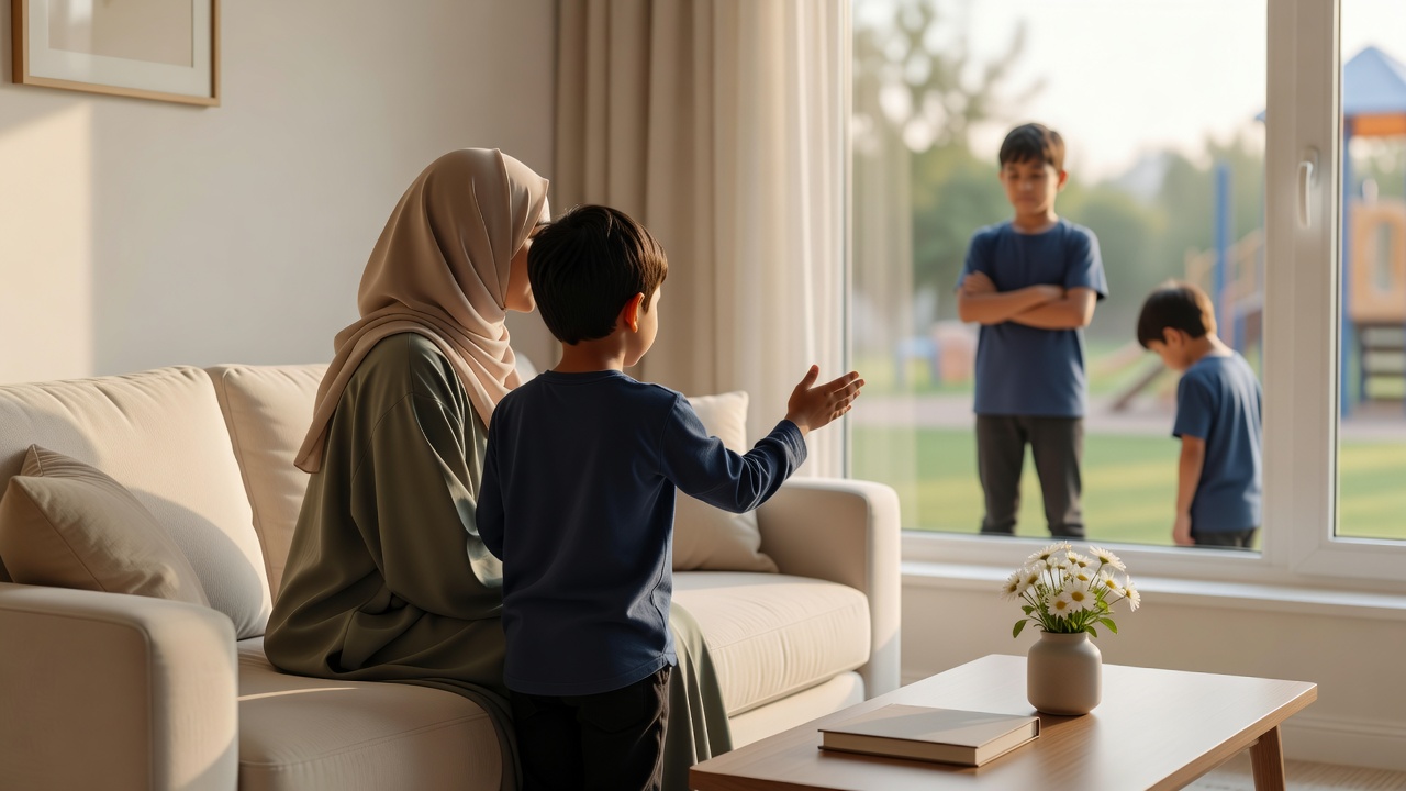 كيف تساعد طفلك على مواجهة التنمر بالشجاعة والكلام المناسب