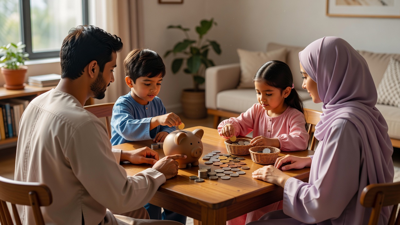 كيفية تعليم طفلك الادخار: دليل عملي للوالدين لفهم قيمة المال