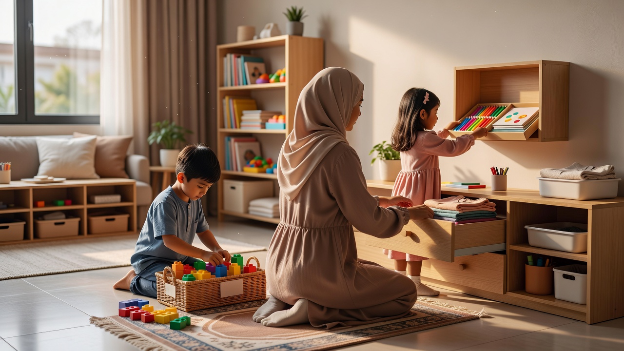 كيفية تعليم الأطفال الترتيب والنظام في المنزل بطريقة بسيطة وفعالة