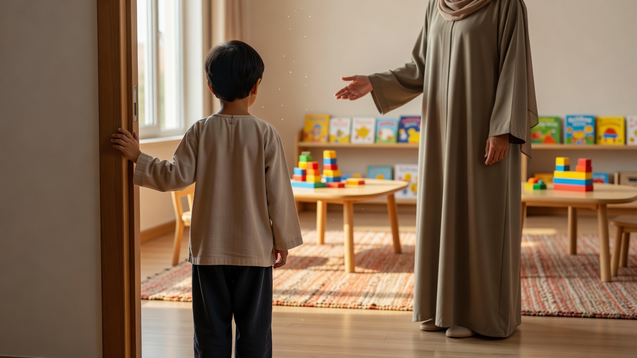 كيفية التعامل مع رفض طفلك التحدث في المدرسة بسبب القلق