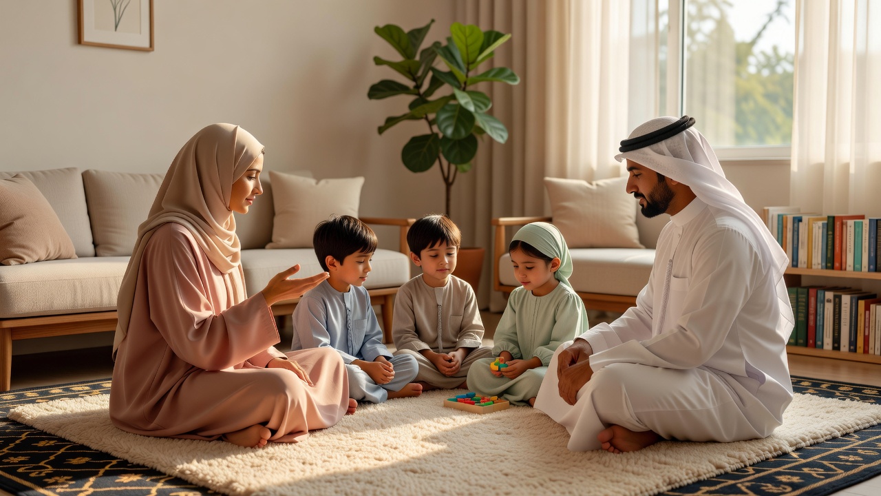 كيفية تعليم أطفالك آداب الحديث الإسلامية بطريقة عملية ومحببة
