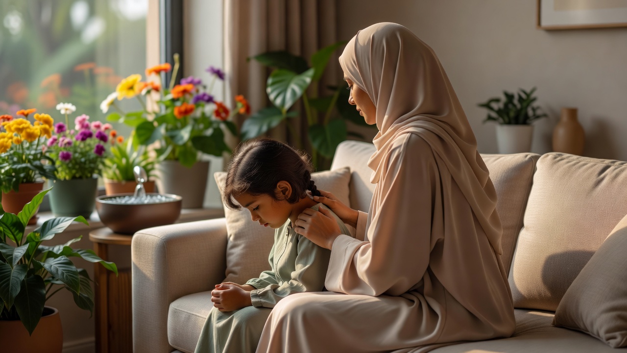 كيف تساعد طفلك في التعامل مع نوبات الهلع بتحويل الأفكار السلبية