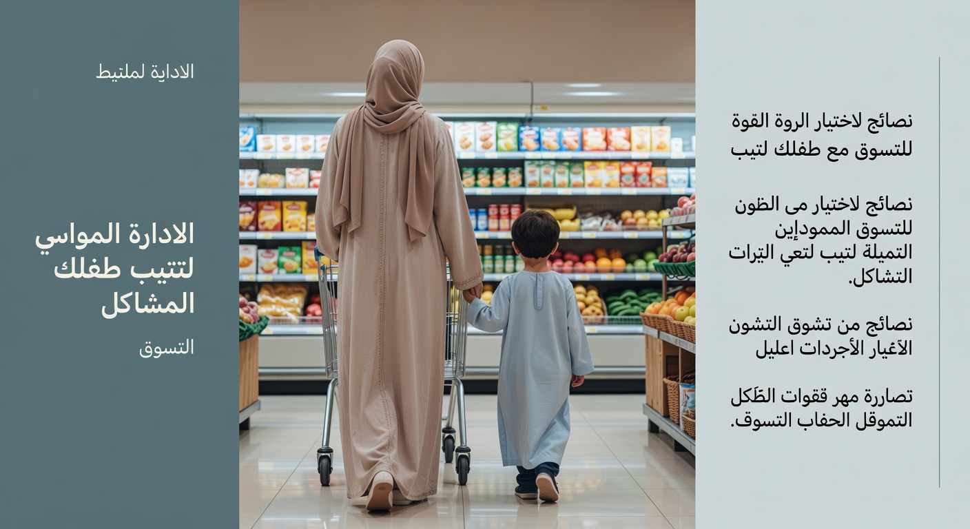 نصائح لاختيار الوقت المناسب للتسوق مع طفلك لتجنب المشاكل