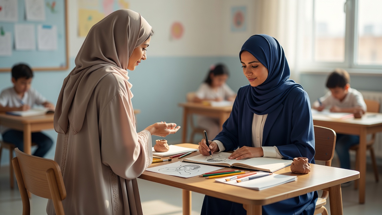 كيف تكتشفين مواهب طفلك من خلال التواصل مع معلميه
