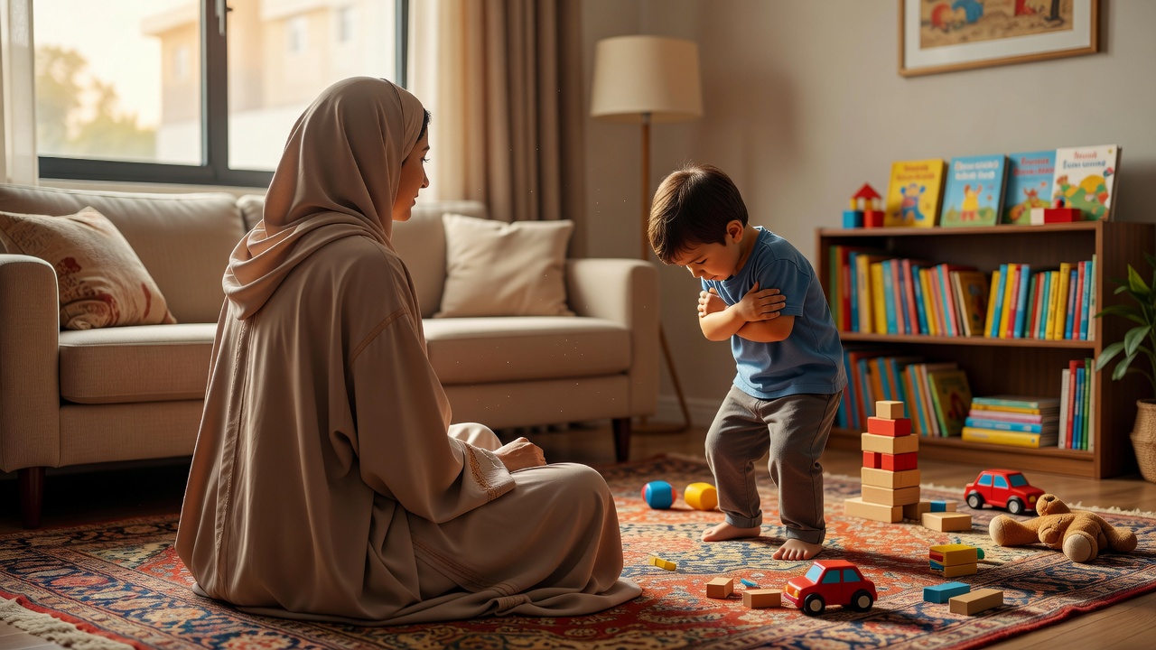 كيف تتعاملين مع الطفل العنيد في عمر 3 سنوات؟ نصائح عملية للأمهات