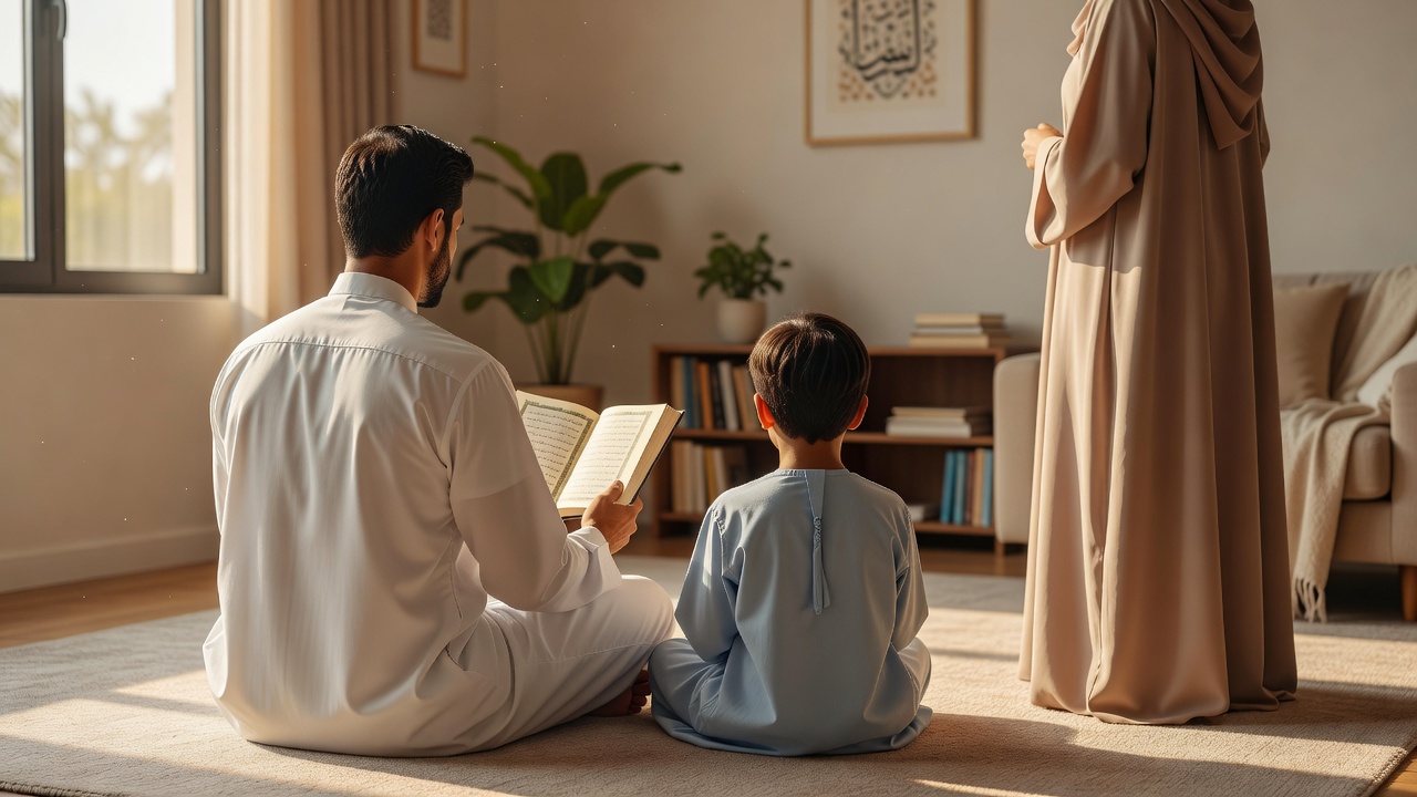 عدم المزاح في أمور الدين: كيف يحترم الآباء دينهم أمام أطفالهم