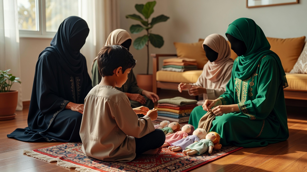 كيف يؤثر البيئة الأنثوية على سلوك الصبيان وما العمل؟
