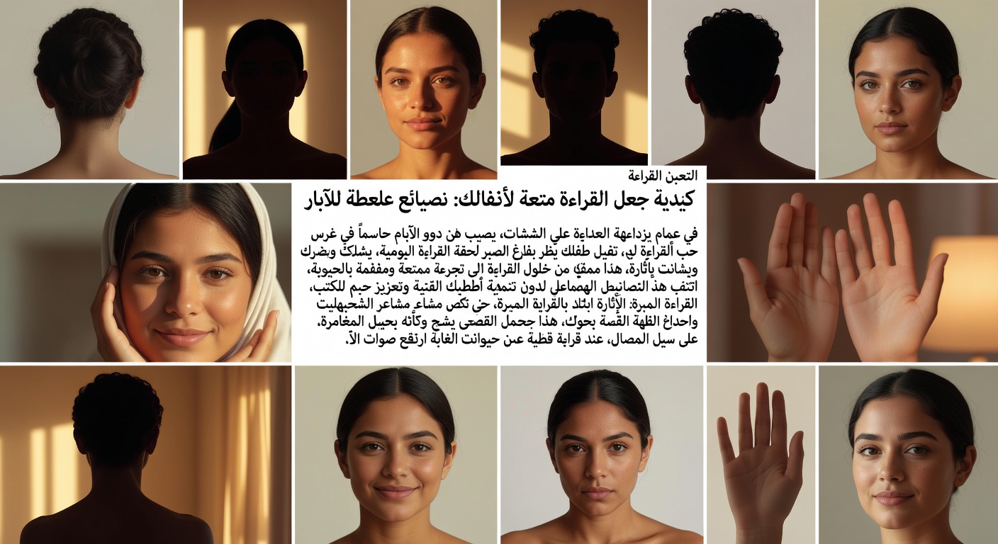 كيفية جعل القراءة متعة لأطفالك: نصائح عملية للآباء