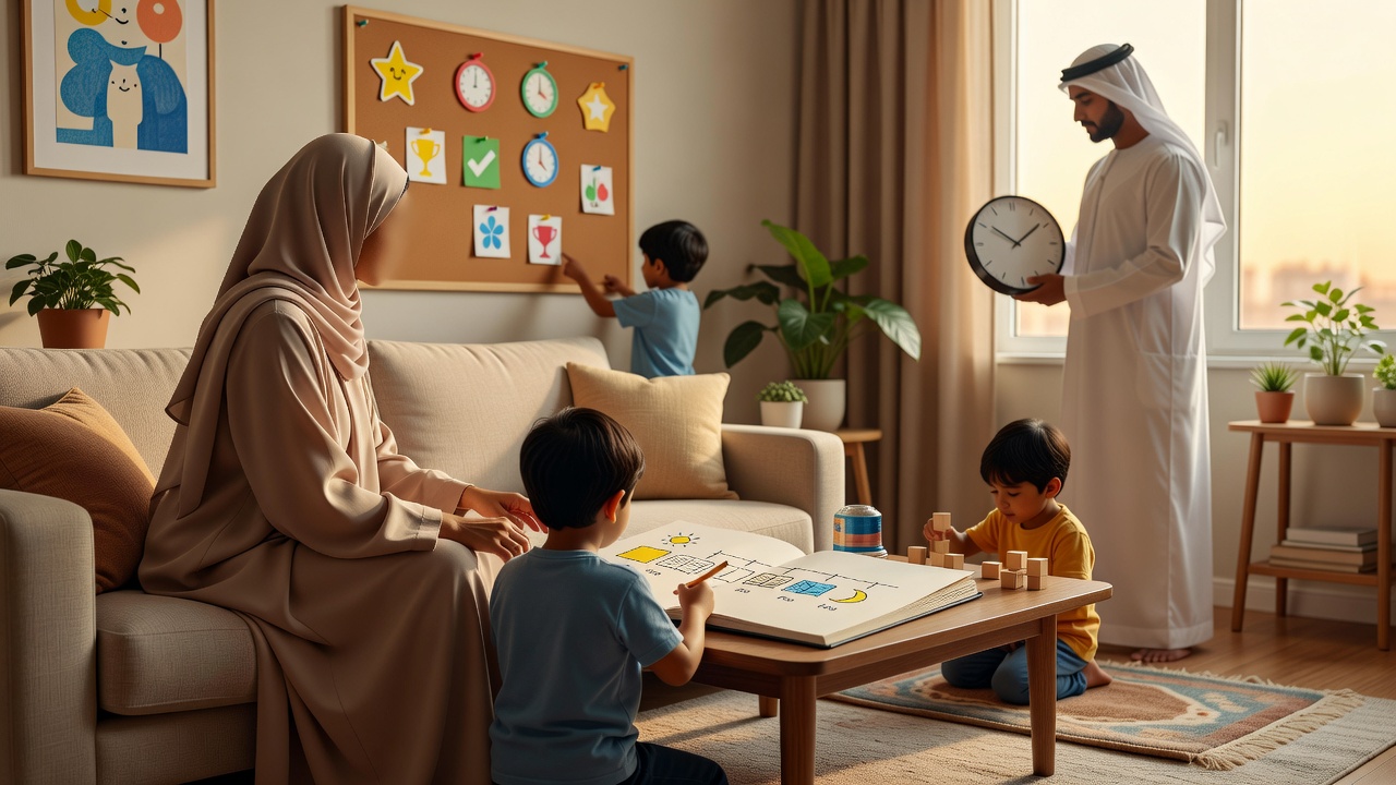 كيف تشجع أطفالك على تحديد الأهداف وتنظيم الوقت لتحقيق النجاح