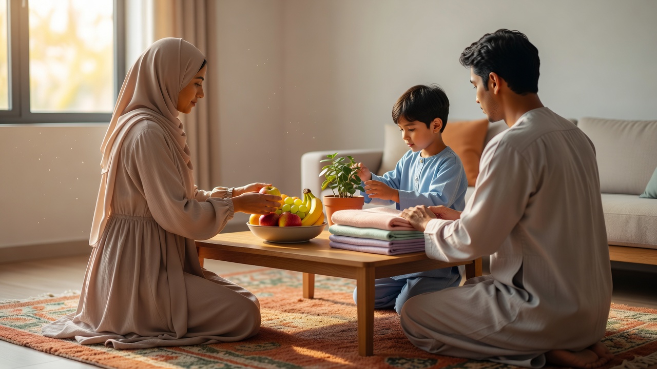 كيف تُعلّم طفلك الكرم من خلال فهم الزمن والعطاء اليومي
