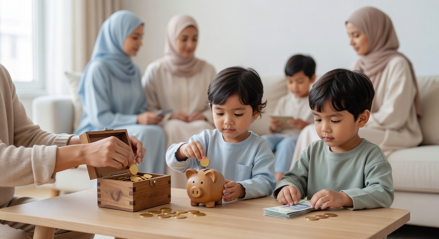 كيفية تعليم أطفالك إدارة المال من خلال مبدأ العطاء