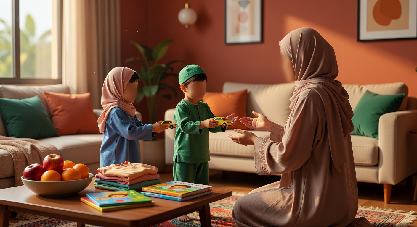 كيفية تعليم أطفالكِ الكرم وأهميته في حياتهم
