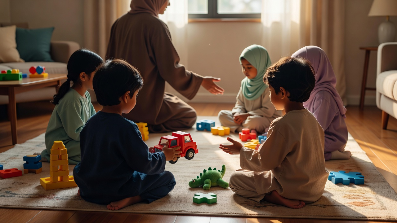 كيفية التعامل مع أنانية الطفل في مشاركة ألعابه وأدواته مع إخوته وأقاربه