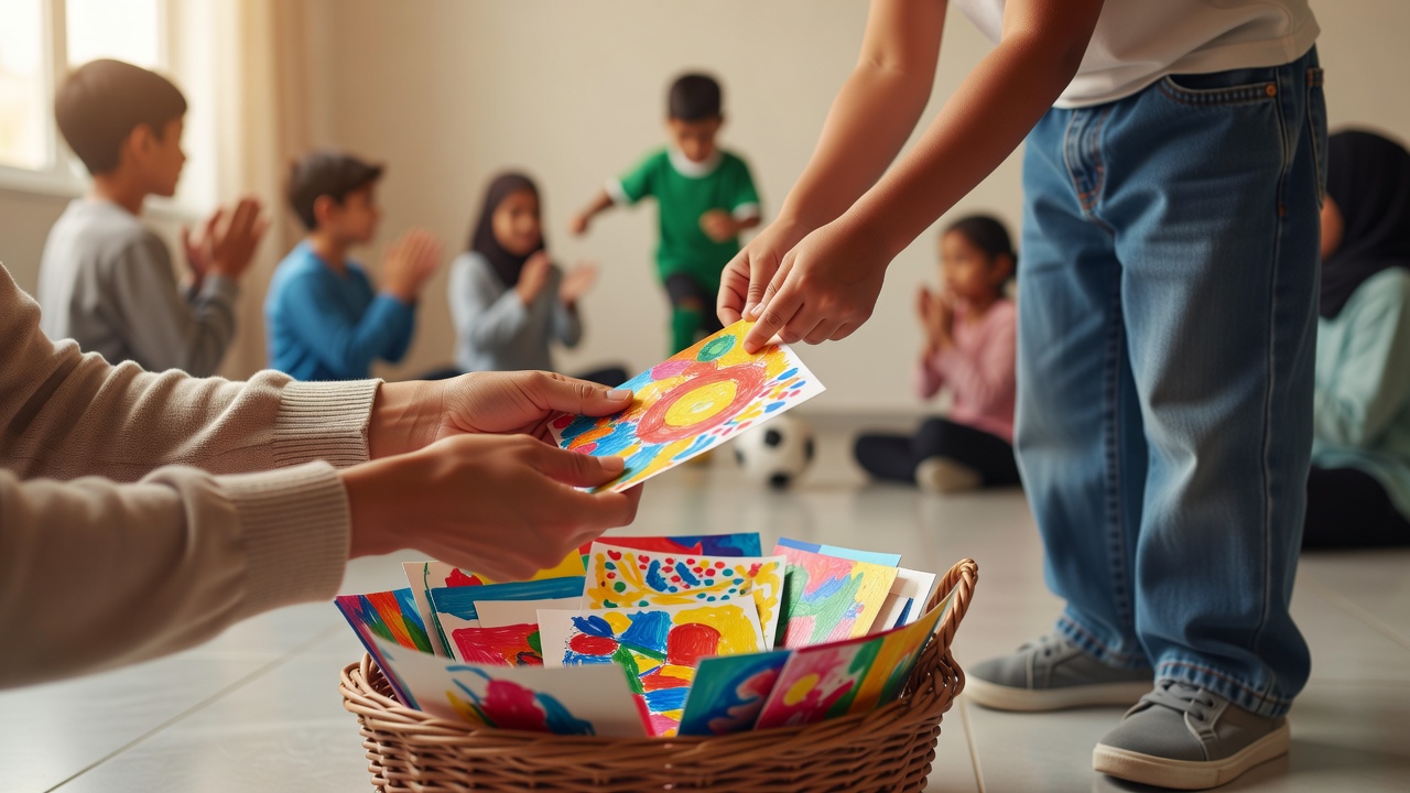 كيف تشجع طفلك على العطاء الخيري من خلال مواهبه ومسؤولياته