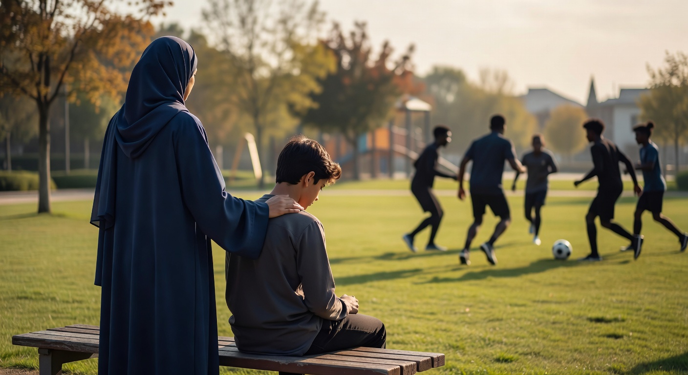كيف يتعامل الآباء مع صعوبة المراهق في بناء صداقات هادفة وضعف أدائه الرياضي