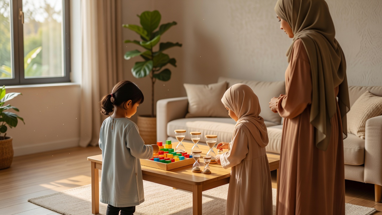 إدارة الوقت لدى الأطفال: دليل عملي للوالدين لتعزيز السلوك الإيجابي