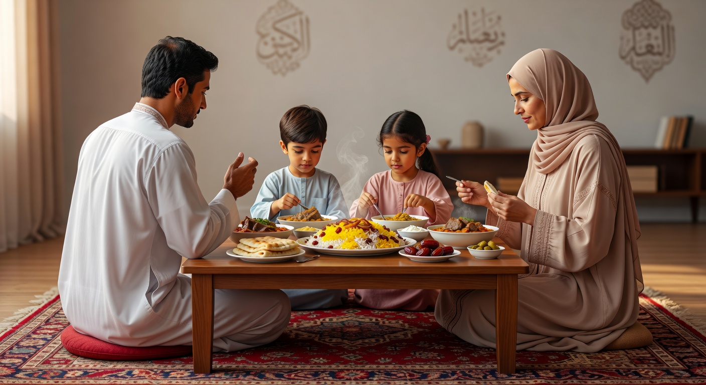 كيفية تعليم أطفالك احترام عادات الضيافة في آداب الطعام