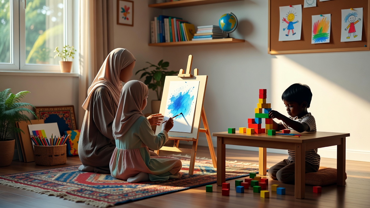 اكتشاف المواهب وتنميتها: وفري للطفل الأدوات اللازمة لدعمه