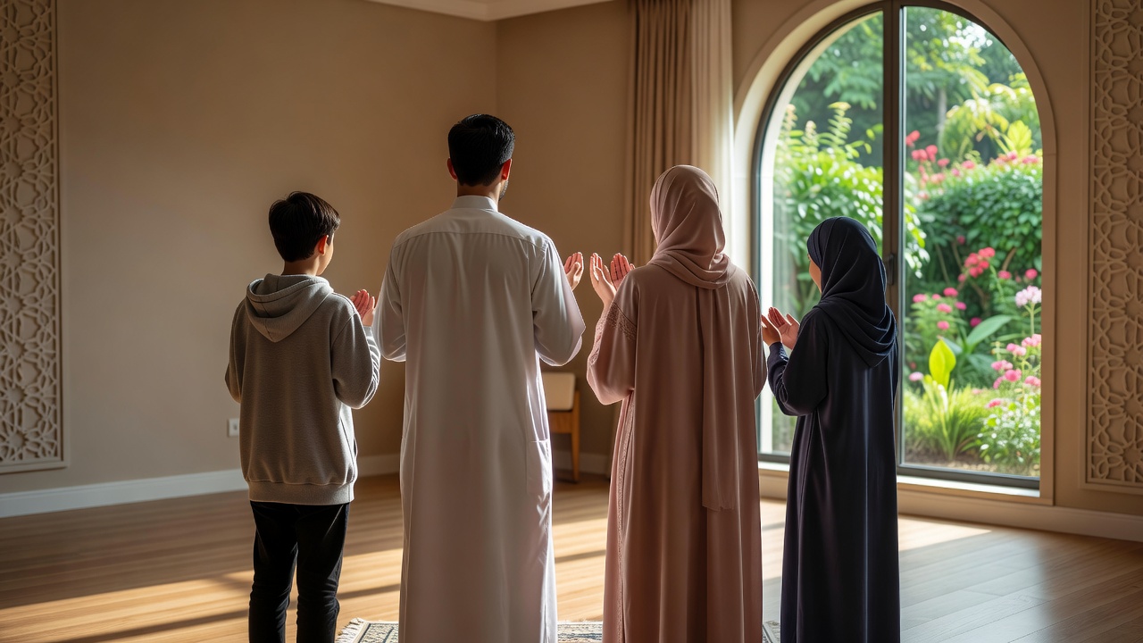 أهمية الدعاء لأبنائكم في سن المراهقة: دليل للوالدين المسلمين