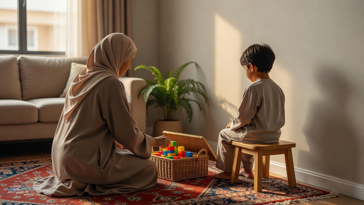طريقة الإقصاء في تأديب الأطفال: دليل عملي للوالدين