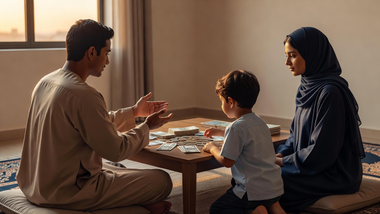 كيفية تعليم طفلك التعرف على المال من خلال نقاشات أسرية يومية