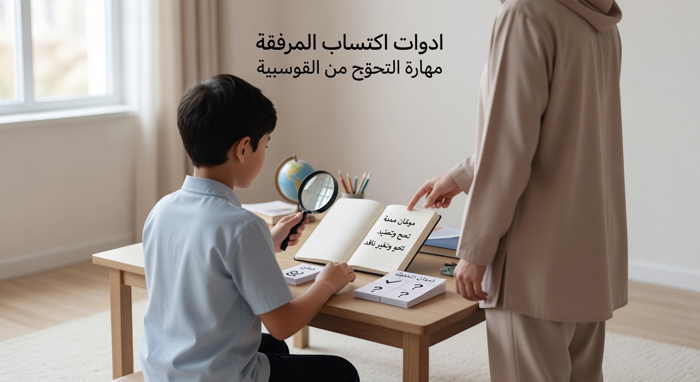 كيف يساعد ترتيب الأولويات أطفالك في التحقق من المعلومات والتفكير الناقد