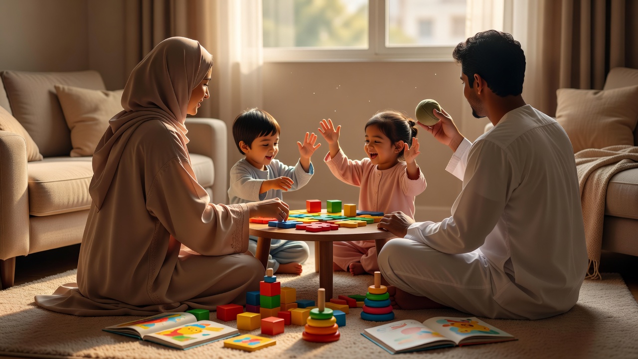 كيفية تعليم أبنائك بطريقة مرحة تعزز الحب الأسري