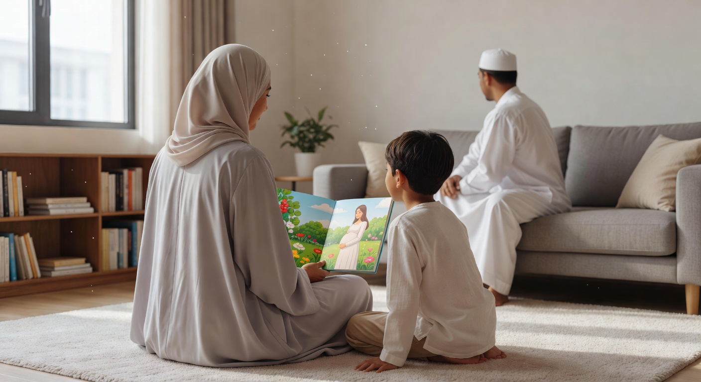 كيف تجيب طفلك عندما يسأل: كيف يولد الطفل؟ نصائح بسيطة للآباء