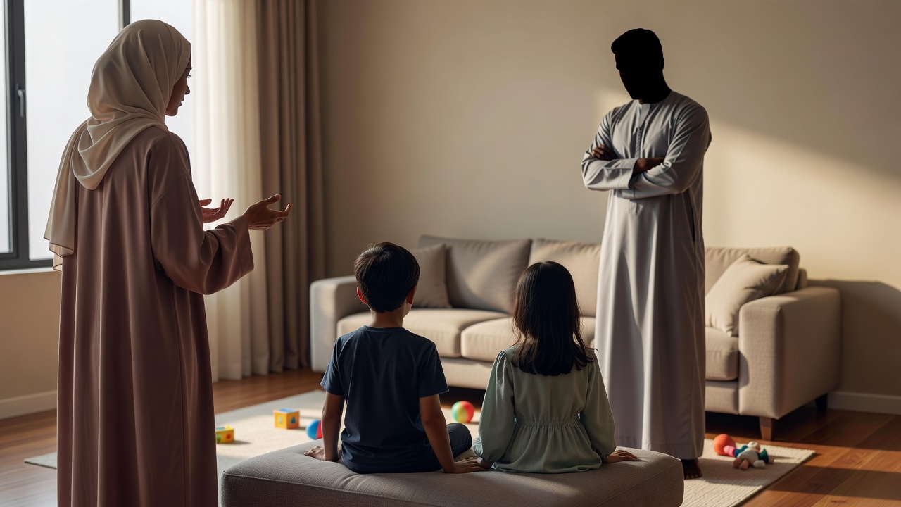 أضرار شجار الوالدين أمام الأطفال وكيفية تجنبها