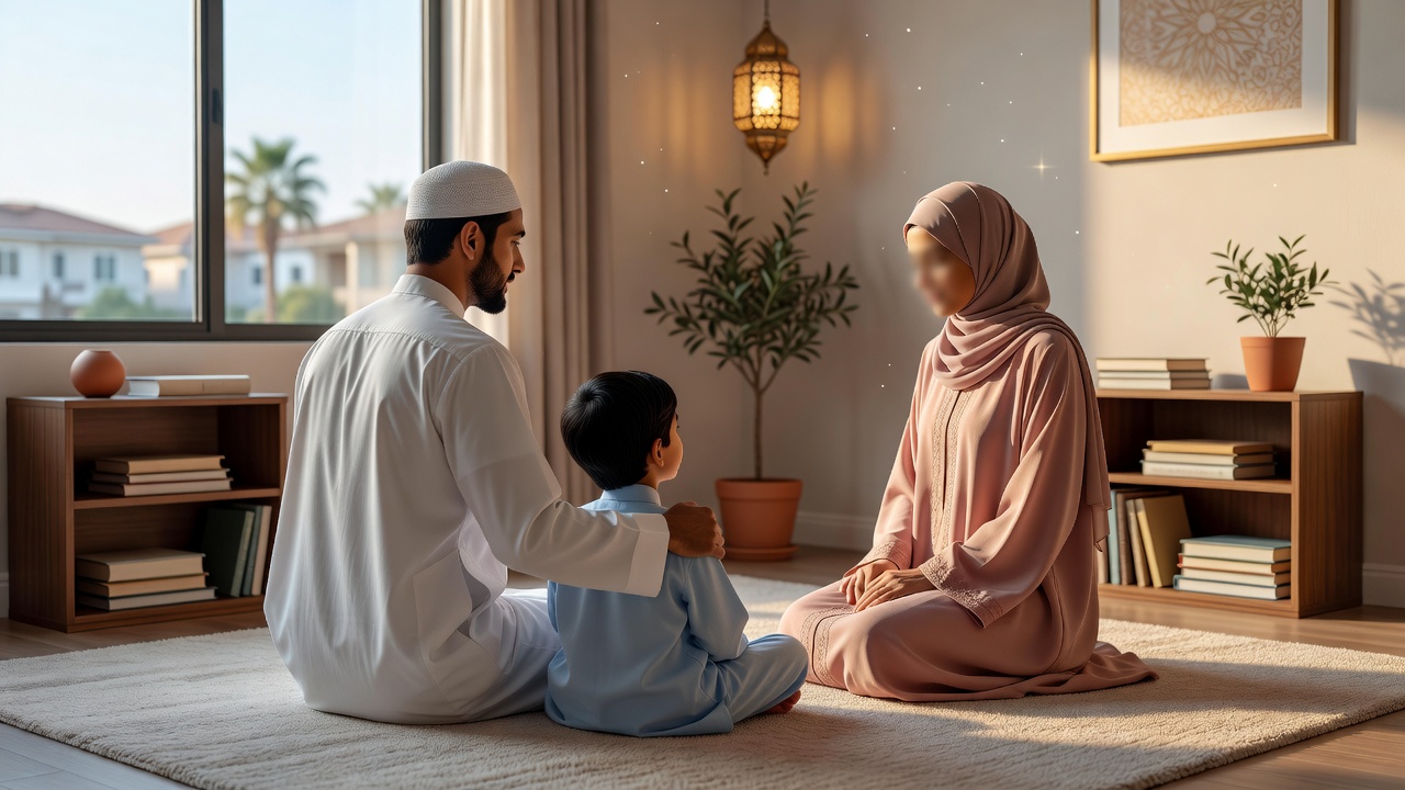كيف نزرع حب الله في قلوب أطفالنا: دليل عملي للوالدين المسلمين