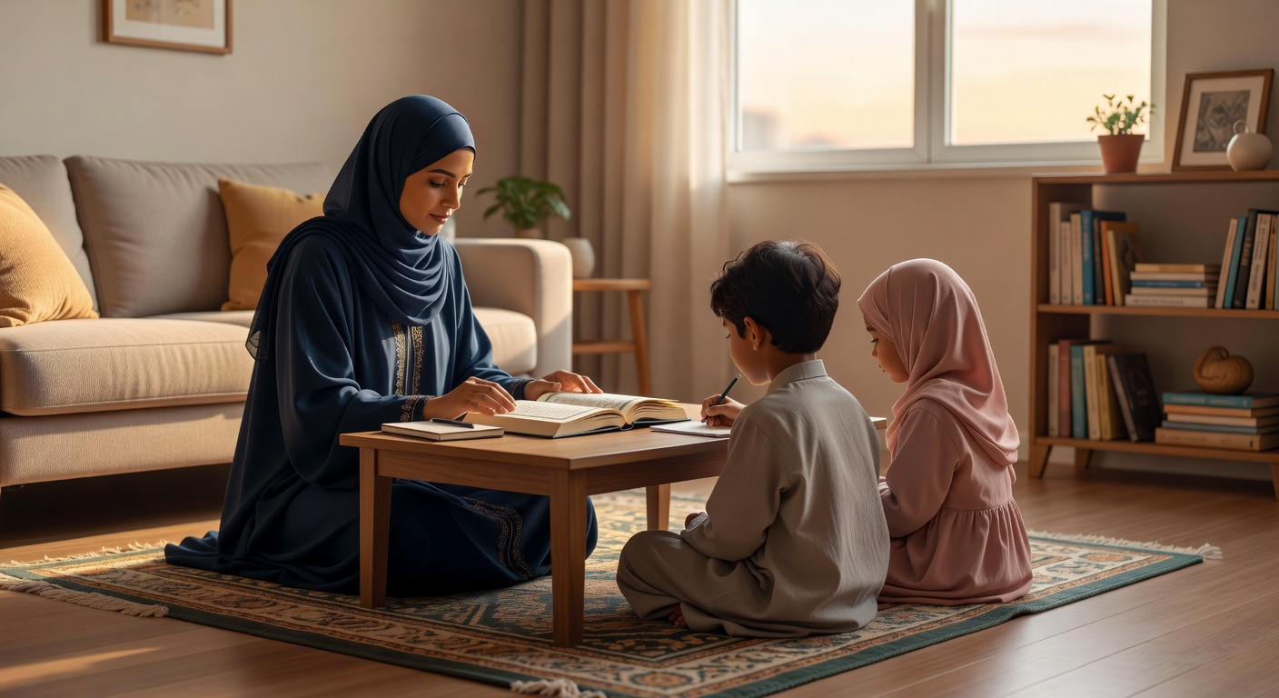 كيفية تعليم الأطفال محاسبة النفس من سورة الحشر: دليل عملي للآباء