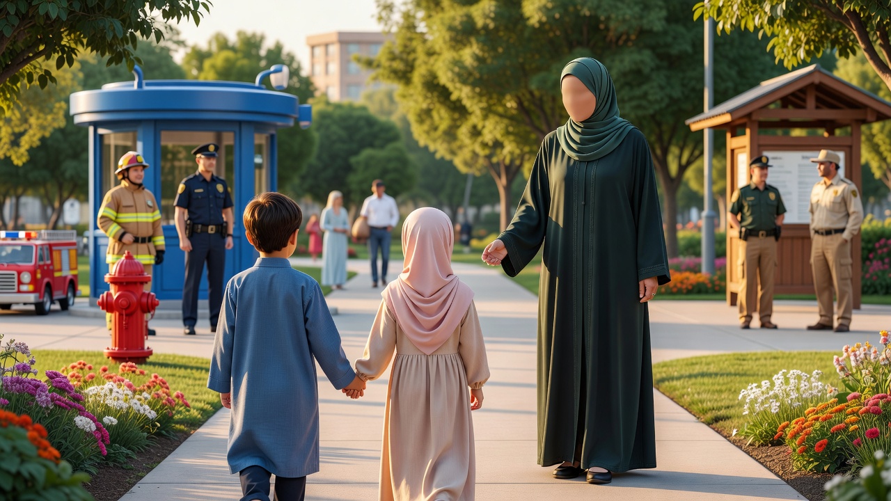 الغرباء الآمنين والأماكن الآمنة: دليل للوالدين لتعليم أطفالهم التعامل الآمن