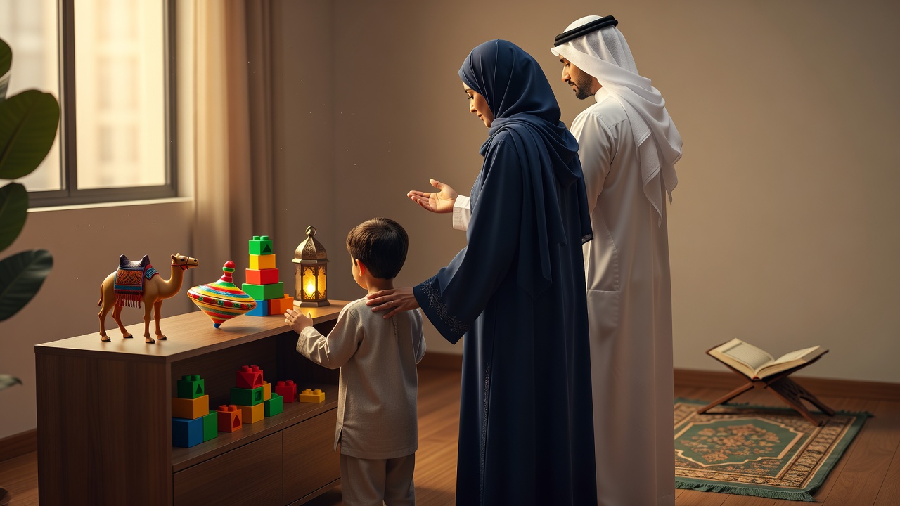 زينة الحياة الدنيا وكيفية توجيه أطفالنا نحو العبادة الحقيقية
