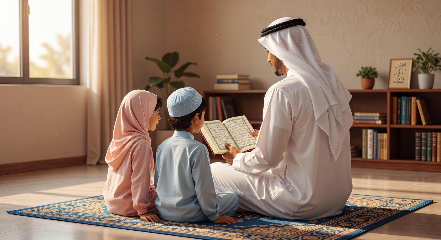 كيفية تعليم أطفالك الذكر من القرآن الكريم بطريقة سهلة وممتعة