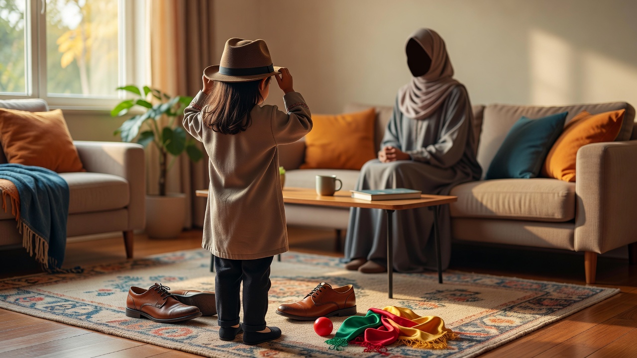 ابنتي تتصرف كالصبيان: كيف تتعاملين مع تنكرها الطبيعي؟