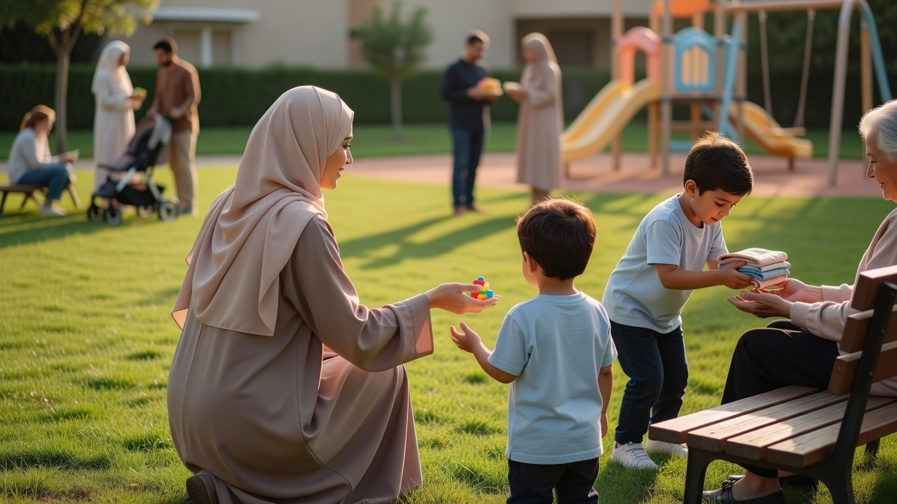 كيف تزرعين روح العطاء في طفلكِ من خلال أفعالكِ اليومية