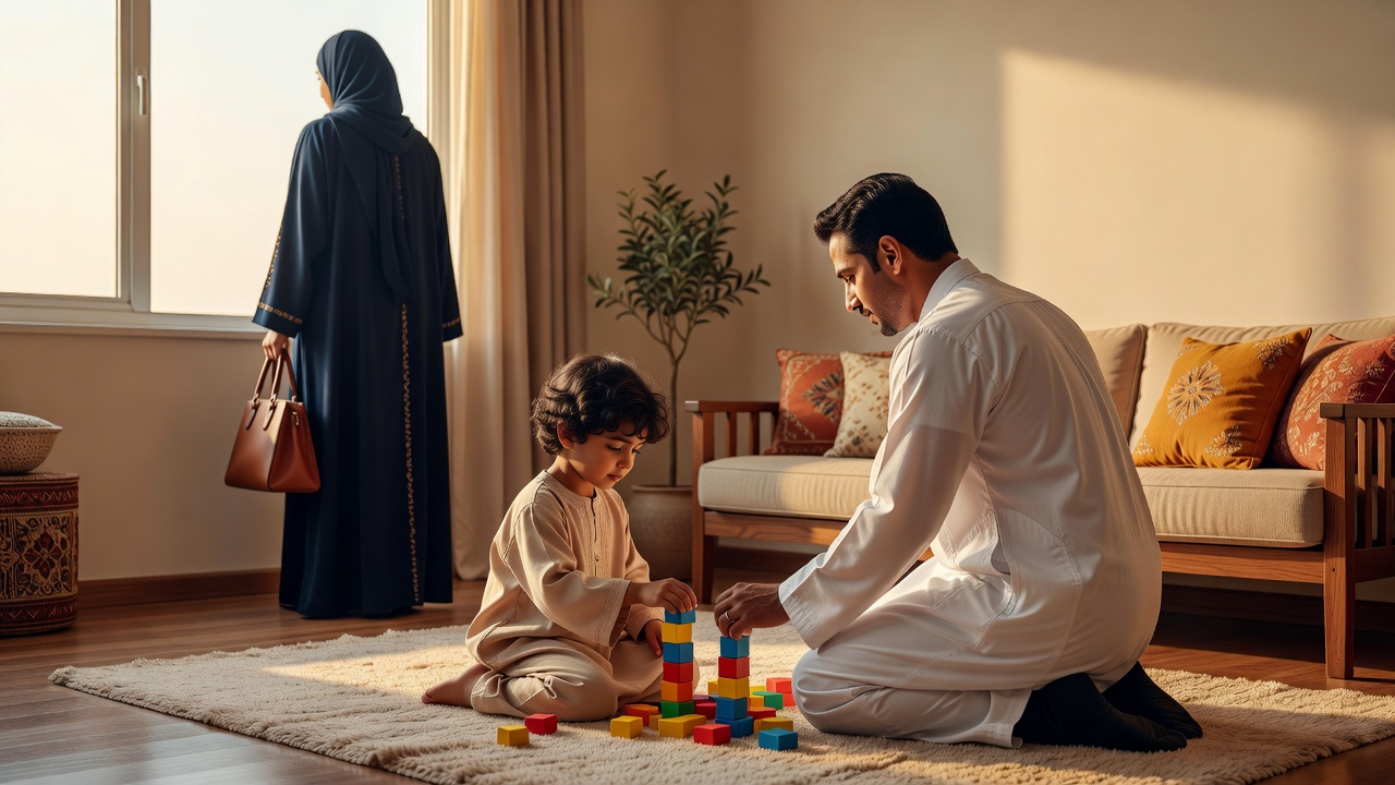 كيفية تعويض غياب الأم: دليل تدريجي لمساعدة طفلك على التقبل